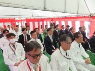 厚生棟建替工事 起工式